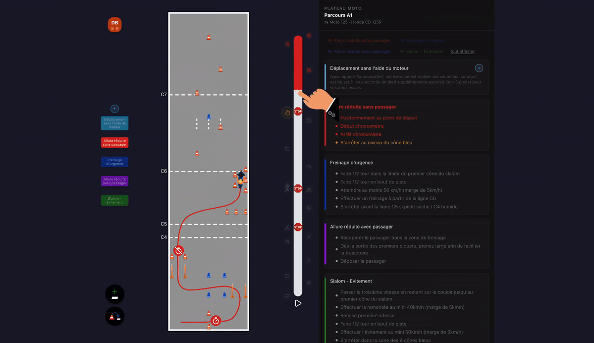 Démonstration jauge dynamique